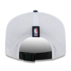 New Era - Minnesota Timberwolves 2025 NBA Draft On-Stage Nylon 19TWENTY Adjustable Hat - White/Navy