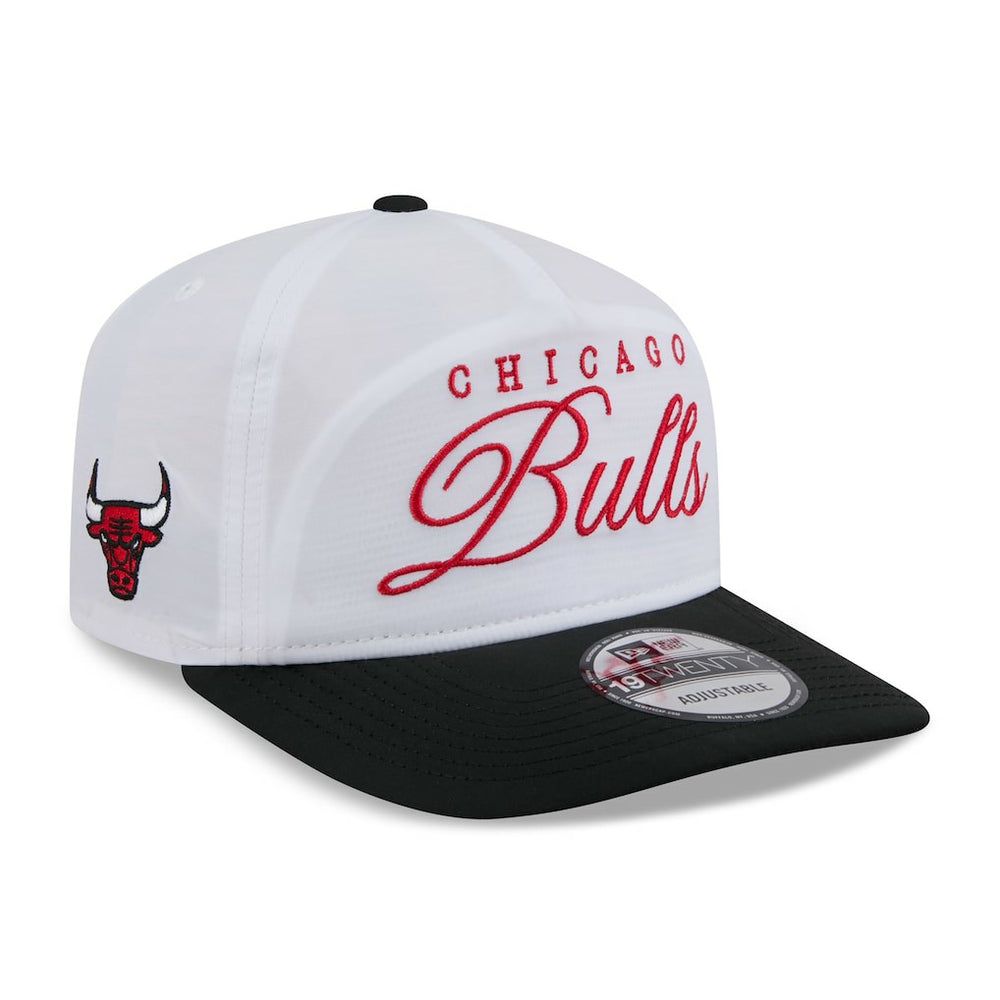 New Era - Chicago Bulls 2025 NBA Draft On-Stage Nylon 19TWENTY Adjustable Hat - White/Black