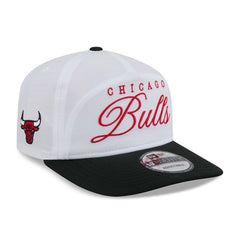 New Era - Chicago Bulls 2025 NBA Draft On-Stage Nylon 19TWENTY Adjustable Hat - White/Black