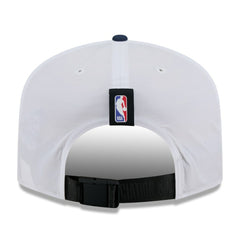 New Era - Denver Nuggets 2025 NBA Draft On-Stage Nylon 19TWENTY Adjustable Hat - White/Navy
