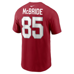 Trey McBride Arizona Cardinals Name & Number T-Shirt Cardinal - Nike