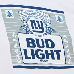 New York Giants x Bud Light The Crest Pullover Sweatshirt White - Mitchell & Ness