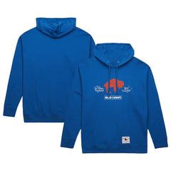 Buffalo Bills NFL x Bud Light Vintage Pullover Hoodie Royal - Mitchell & Ness