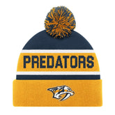Nashville Predators - Starter Cuffed Knit Hat with Pom Gold