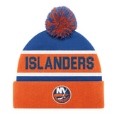 New York Islanders - Starter Cuffed Knit Hat with Pom Orange