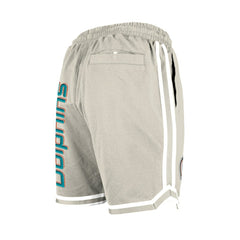 Miami Dolphins New Era Stone Multi Patch Shorts Light Beige - NFL