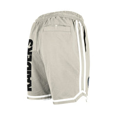 Las Vegas Raiders New Era Stone Multi Patch Shorts Light Beige - NFL