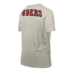San Francisco 49ers New Era Multi Patch T-Shirt Light Beige - NFL