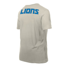 Detroit Lions New Era Multi Patch T-Shirt Light Beige - NFL