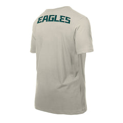 Philadelphia Eagles New Era Multi Patch T-Shirt Light Beige - NFL