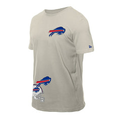 Buffalo Bills New Era Multi Patch T-Shirt Light Beige - NFL