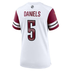 Jayden Daniels Washington Commanders Women's Game Jersey White - Nike