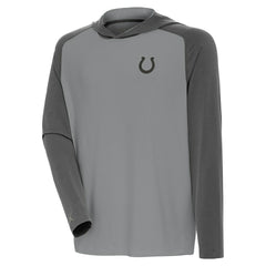 Indianapolis Colts Antigua Tonal Intrepid Pullover Hoodie - Gray - NFL