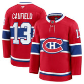 Cole Caufield Montreal Canadiens - Fanatics Home Premium Jersey Red