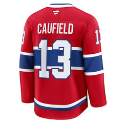 Cole Caufield Montreal Canadiens - Fanatics Home Premium Jersey Red