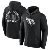 Arizona Cardinals Personalized Name & Number Pullover Hoodie Black - NFL