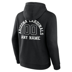 Arizona Cardinals Personalized Name & Number Pullover Hoodie Black - NFL