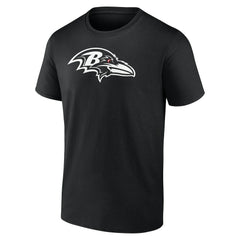 Baltimore Ravens Personalized Name & Number Monochrome T-Shirt Black - NFL