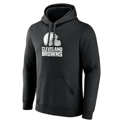 Cleveland Browns Personalized Name & Number Pullover Hoodie Black - NFL
