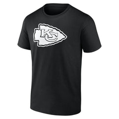 Kansas City Chiefs Personalized Name & Number Monochrome T-Shirt Black - NFL