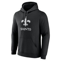 New Orleans Saints Personalized Name & Number Pullover Hoodie Black - NFL