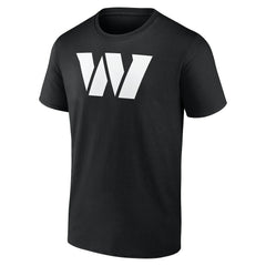 Washington Commanders Personalized Name & Number Monochrome T-Shirt Black - NFL