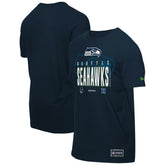 Seattle Seahawks New Era 2025 NFL Training Camp T-Shirt College Navy - NFL