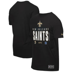 New Orleans Saints New Era 2025 NFL Training Camp T-Shirt Black - NFL