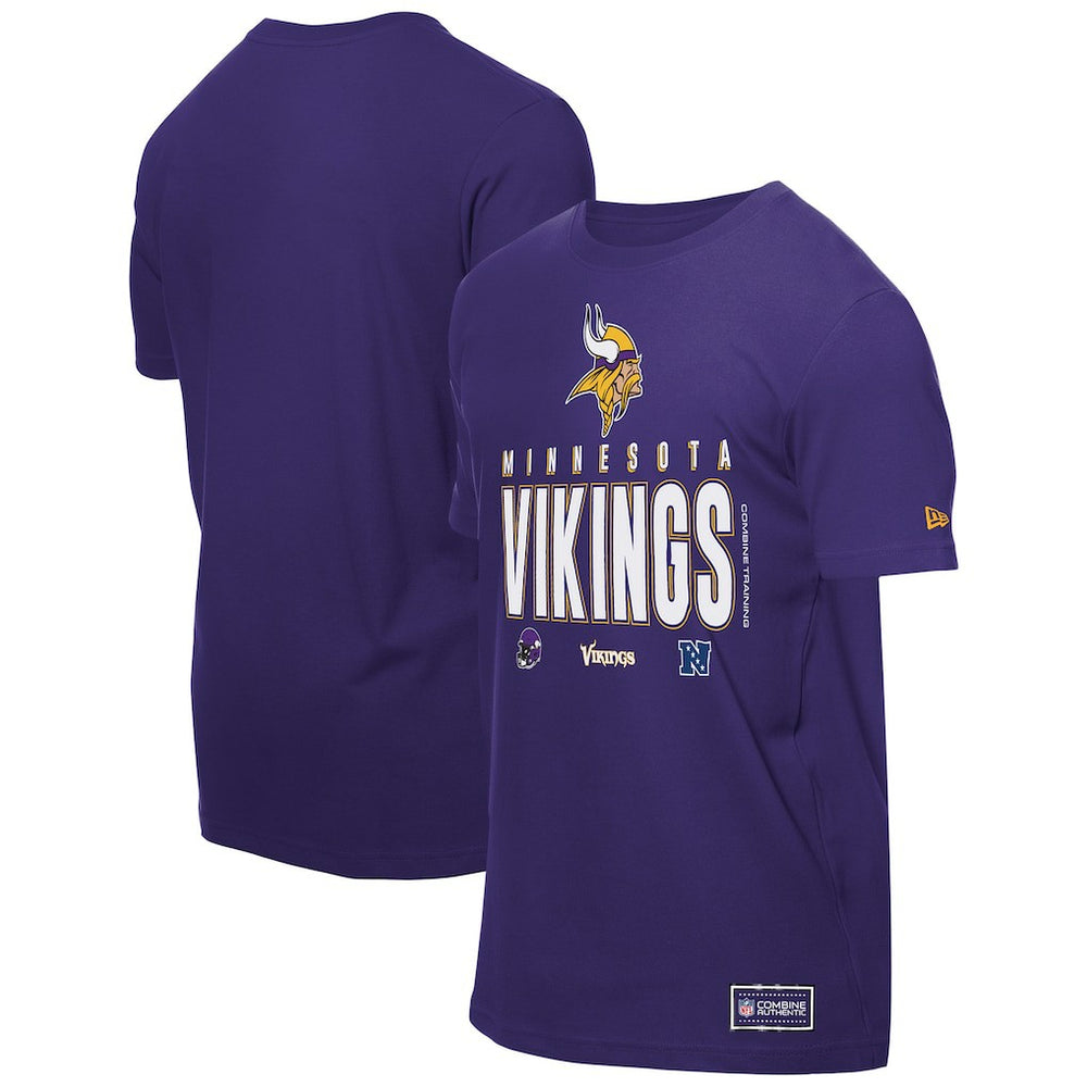 Minnesota Vikings New Era 2025 NFL Training Camp T-Shirt Purple - NFL