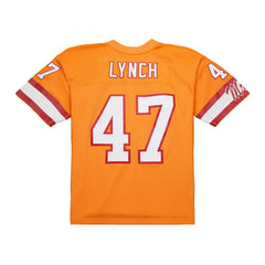 John Lynch Tampa Bay Buccaneers 1993 Legacy Replica Jersey Orange - Mitchell & Ness