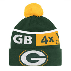 Green Bay Packers Starter Unisex Chyron Cuffed Knit Hat with Pom Green - NFL