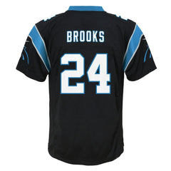 Jonathon Brooks Carolina Panthers Youth Game Jersey Black - Nike