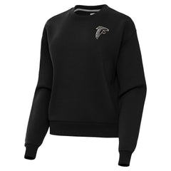 Atlanta Falcons Antigua Women's Victory Pullover Sweatshirt Black - NFL