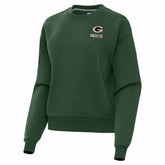 Green Bay Packers Antigua Women's Victory Pullover Sweatshirt Hunter Green - NFL