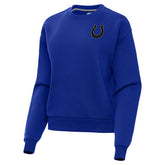 Indianapolis Colts Antigua Women's Victory Pullover Sweatshirt Royal - NFL