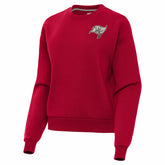 Tampa Bay Buccaneers Antigua Women's Victory Pullover Sweatshirt Red - NFL