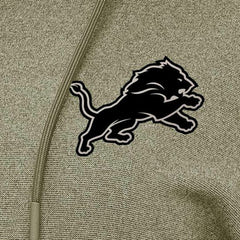 Detroit Lions Antigua Women's Justice Pullover Hoodie Olive - NFL