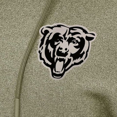 Chicago Bears Antigua Women's Justice Pullover Hoodie Olive - NFL