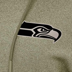Seattle Seahawks Antigua Women's Justice Pullover Hoodie Olive - NFL
