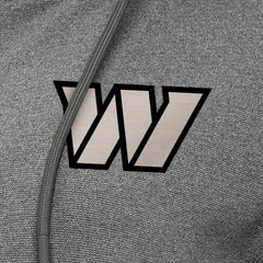 Washington Commanders Antigua Women's Seeker Full-Zip Hoodie Jacket Heather Black - NFL