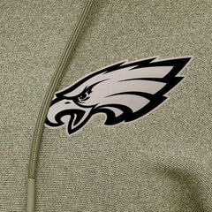 Philadelphia Eagles Antigua Women's Justice Pullover Hoodie Olive - NFL