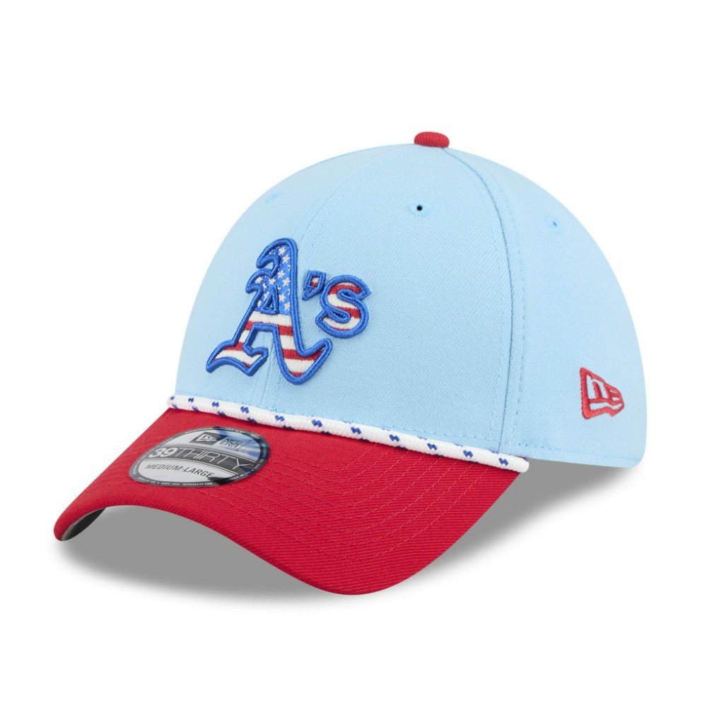Athletics New Era 2025 Fourth of July 39THIRTY Flex Hat Near Me