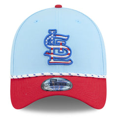 St. Louis Cardinals New Era 2025 Fourth of July 39THIRTY Flex Hat Online