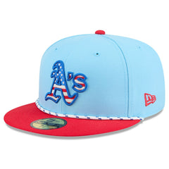 Athletics New Era 2025 Fourth of July 59FIFTY Fitted Hat Online