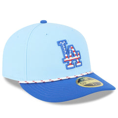 Los Angeles Dodgers New Era 2025 Fourth of July Low Profile 59FIFTY Fitted Hat Sale