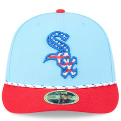 Chicago White Sox New Era 2025 Fourth of July Low Profile 59FIFTY Fitted Hat Near Me