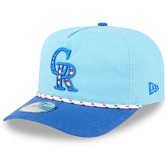 Colorado Rockies New Era 2025 Fourth of July Golfer Snapback Hat On Sale