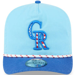 Colorado Rockies New Era 2025 Fourth of July Golfer Snapback Hat On Sale