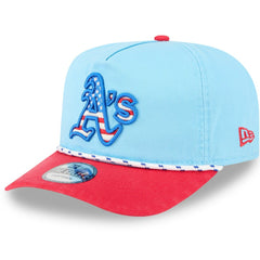Athletics New Era 2025 Fourth of July Golfer Snapback Hat Sale