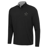 Dallas Cowboys Antigua Content Quarter-Zip Pullover Top Black - NFL